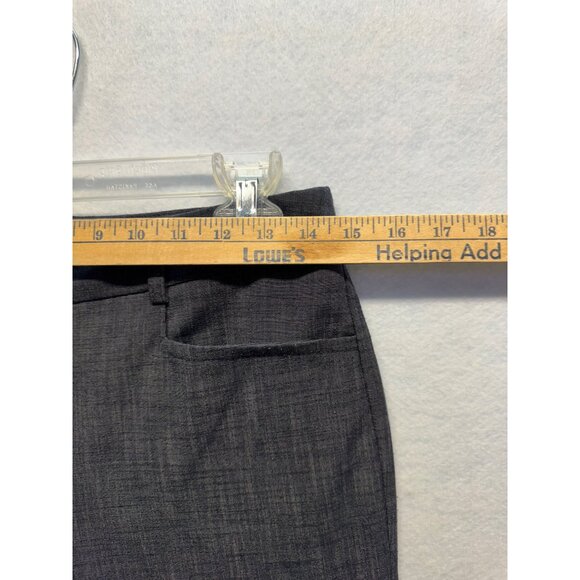 Apt. 9 Womens Modern Fit Gray Dress Pants Size 4 - Picture 5 of 11